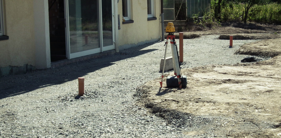 Erstellung einer Aussenanlage