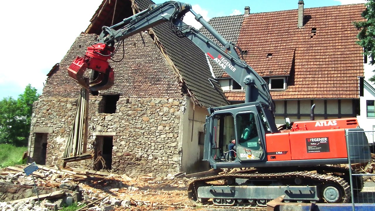 Videovorschau Teil 2: Abbruch des Wohnhauses Kropff in Olsberg