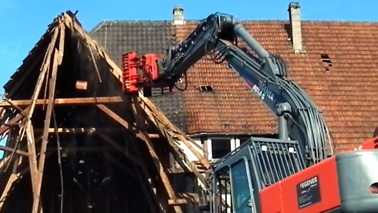 Videovorschau Teil 1: Abbruch des Wohnhauses Kropff in Olsberg