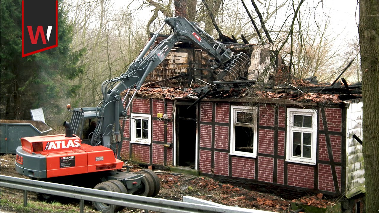 Videovorschau: Abbruch der Brandruine in Allagen