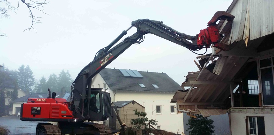 Wohnhaus Teilabbruch (MIT VIDEO)